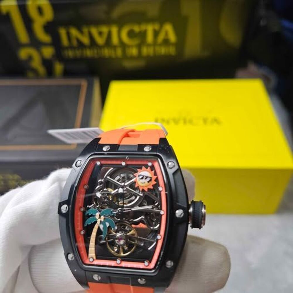 Invicta S1 Rally Automatic Men's Watch w/ Skeleton Dial - 44mm